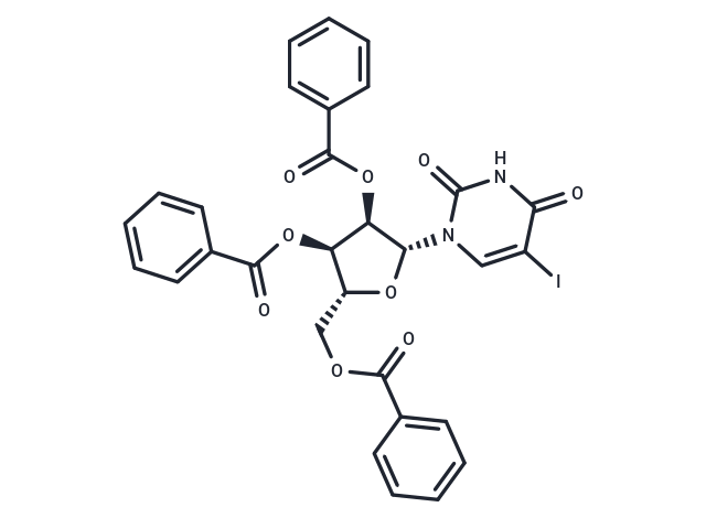 化合物 2’,3’,5’-Tri-O-benzoyl-5-iodouridine|TNU0905|TargetMol