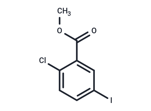 化合物 Methyl 2-chloro-5-iodobenzoate|T67375|TargetMol