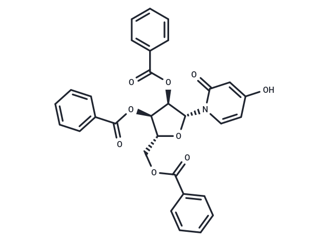 化合物 2’,3’,5’-Tri-O-benzoyl-3-deazauridine|TNU0819|TargetMol