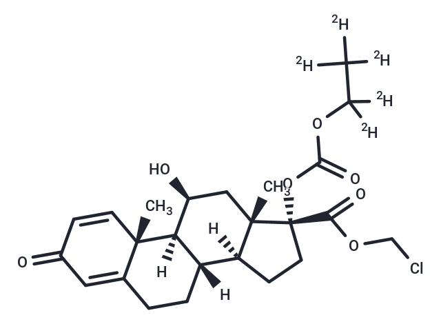 化合物 Loteprednol Etabonate-d5|TMIH-0311|TargetMol