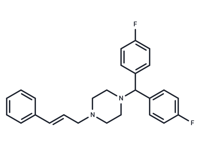 化合物 Flunarizine|T21392|TargetMol