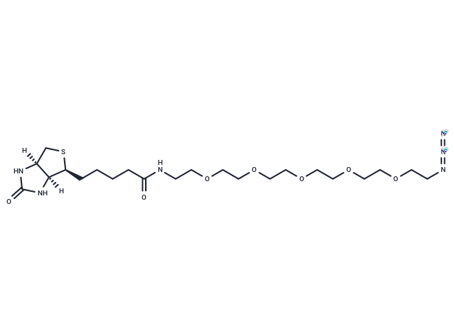 化合物 Biotin-PEG5-azide|T14604|TargetMol