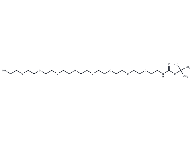 化合物 N-Boc-PEG9-alcohol|T18407|TargetMol