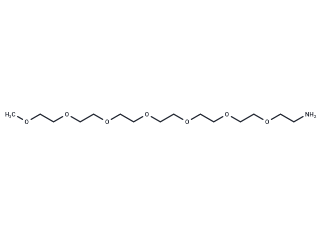 化合物 m-PEG7-Amine|T15920|TargetMol