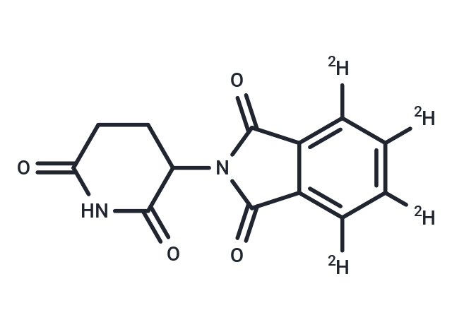 化合物 Thalidomide D4|T13141|TargetMol