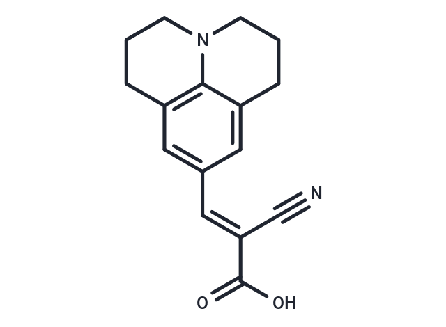 化合物 9-(2-Carboxy-2-cyanovinyl)julolidine|T67024|TargetMol