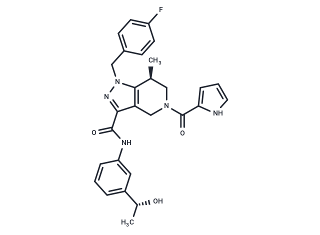 化合物 (S,R)-WT IDH1 Inhibitor 2|T63402|TargetMol