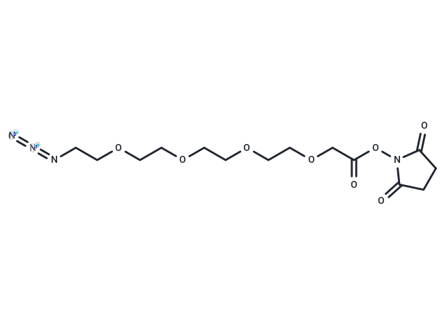 化合物 Azido-PEG4-NHS-ester|T14451|TargetMol