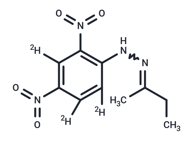 2-丁酮2,4-二硝基苯腙-d3|TMID-0215|TargetMol