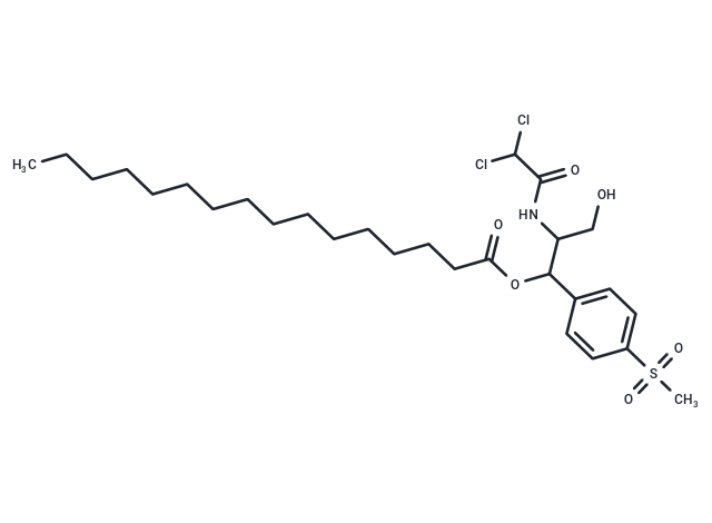 化合物 Thiamphenicol palmitate|T71810|TargetMol