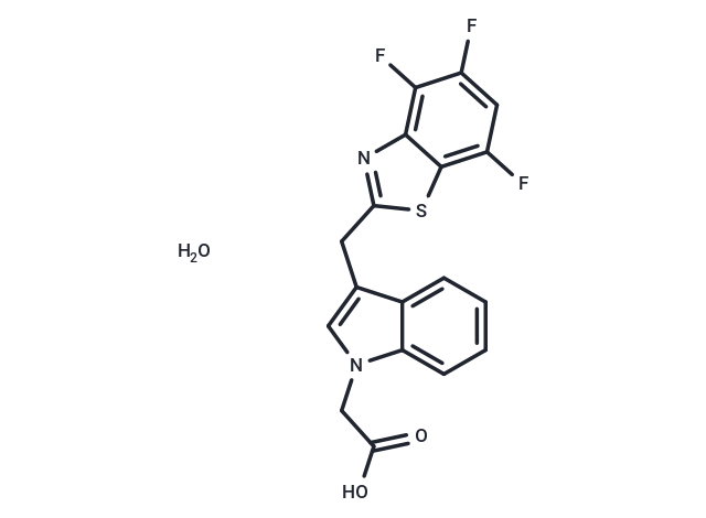 化合物 Lidorestat monohydrate|T68929|TargetMol