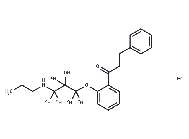 普罗帕酮-d5 HCl|TMIJ-0501|TargetMol