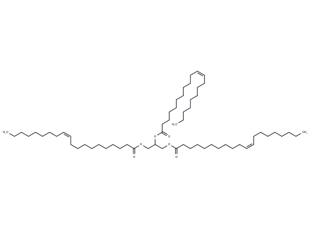 化合物 1,2,3-Tri-11(Z)-Eicosenoyl Glycerol|T85139|TargetMol