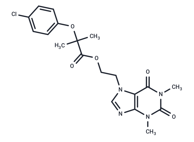 化合物 Etofylline clofibrate|T15256|TargetMol