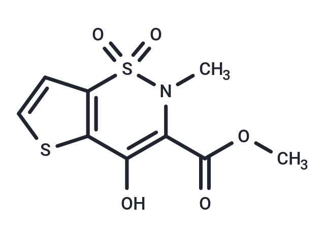 化合物 Methyl 4-hydroxy-2-methyl-2H-thieno[2,3-e][1,2]thiazine-3-carboxylate 1,1-dioxide|T65296|TargetMol