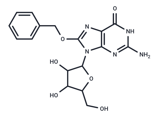 化合物 8-Benzyloxyguanosine|TNU0930|TargetMol