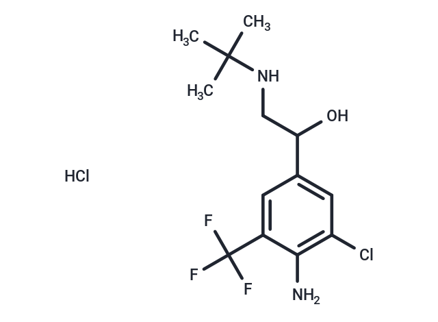 化合物 Mabuterol hydrochloride|T71803|TargetMol