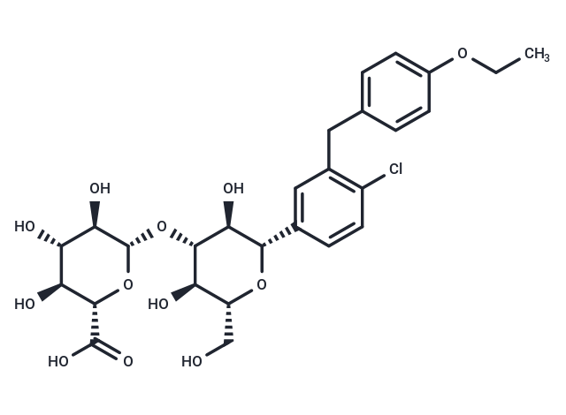 Dapagliflozin-3-O-β-D-Glucuronide|T35619|TargetMol