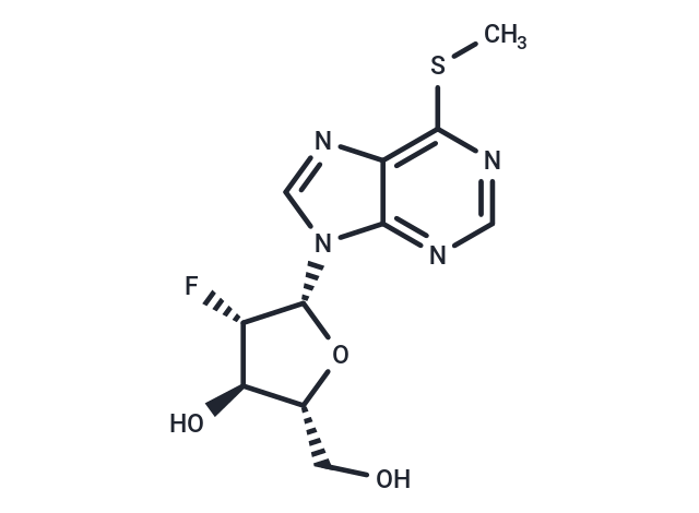 化合物 2’-Deoxy-2’-fluoro-6-S-methyl-6-thio-arabino-inosine|TNU0495|TargetMol