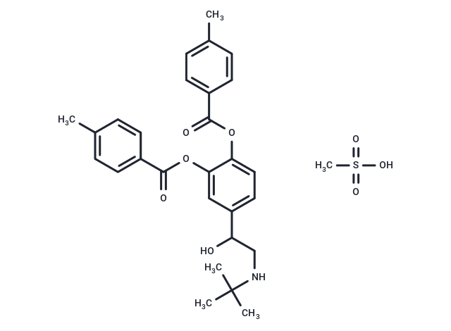 化合物 Bitolterol mesylate|T25161|TargetMol