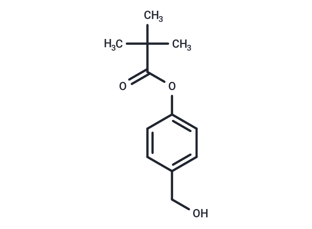 化合物 4-(Hydroxymethyl)phenol pivalate|TNU0649|TargetMol