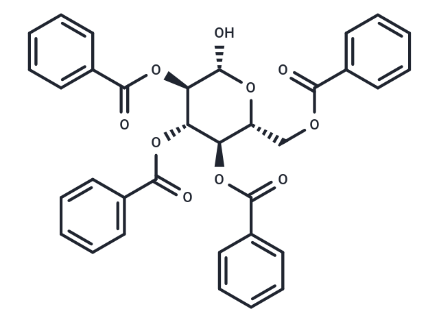 2,3,4,6-Tetra-O-benzoyl-β-D-glucopyranose|T37780|TargetMol