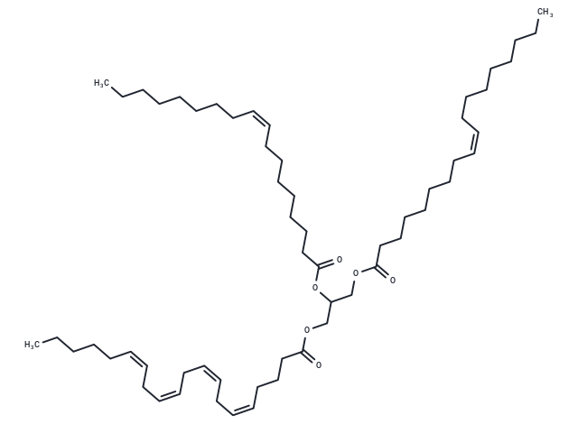 化合物 1,2-Dioleoyl-3-Arachidonoyl-rac-glycerol|T85042|TargetMol