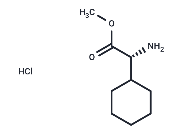 化合物 (R)-Methyl 2-amino-2-cyclohexylacetate hydrochloride|T66149|TargetMol