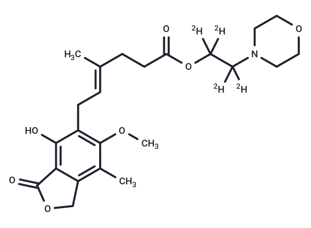 吗替麦考酚酯-d4|TMID-0086|TargetMol