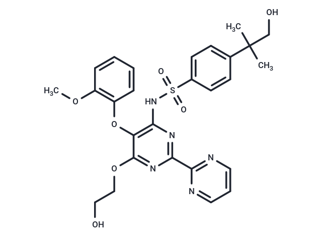 化合物 Hydroxy bosentan|T19360|TargetMol