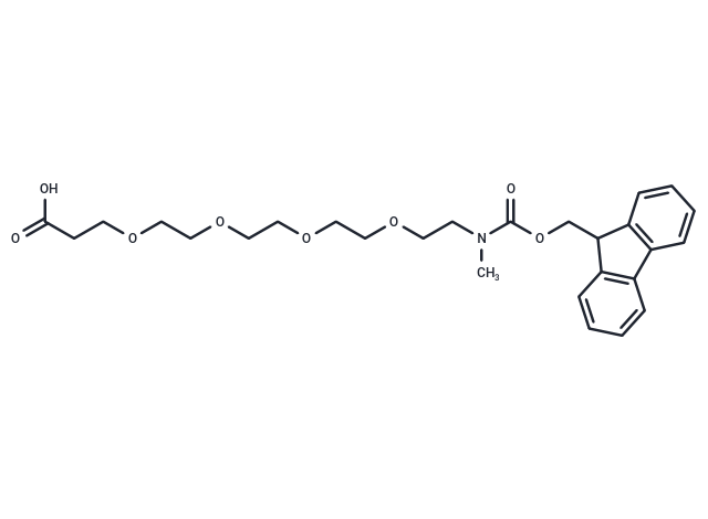 化合物 Fmoc-NMe-PEG4-C2-acid|T15326|TargetMol