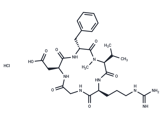 化合物 Cilengitide hydrochloride|T70083|TargetMol