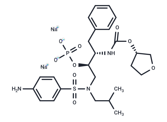 化合物 Fosamprenavir sodium|T69713|TargetMol