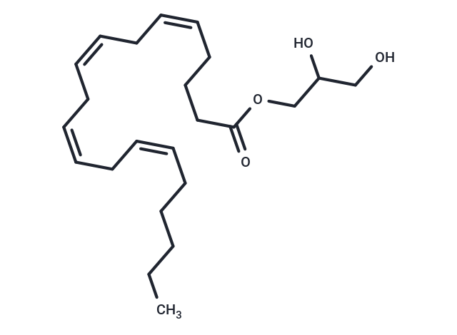 化合物 1-Arachidonoyl Glycerol|T84599|TargetMol