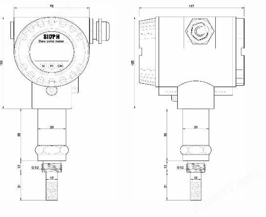 FM300EX防爆露点变送器