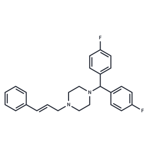 化合物 Flunarizine|T21392|TargetMol