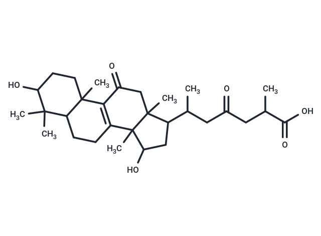 化合物 Ganolucidic acid B|TN7411|TargetMol