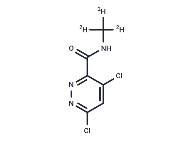 4,6-二氯-N-(甲基-d3)-3-哒嗪甲酰胺|TMIJ-0278|TargetMol