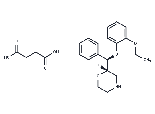 化合物 Esreboxetine succinate|T31679L|TargetMol