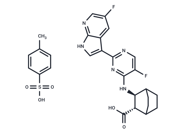 化合物 Pimodivir tosylate|T70207|TargetMol