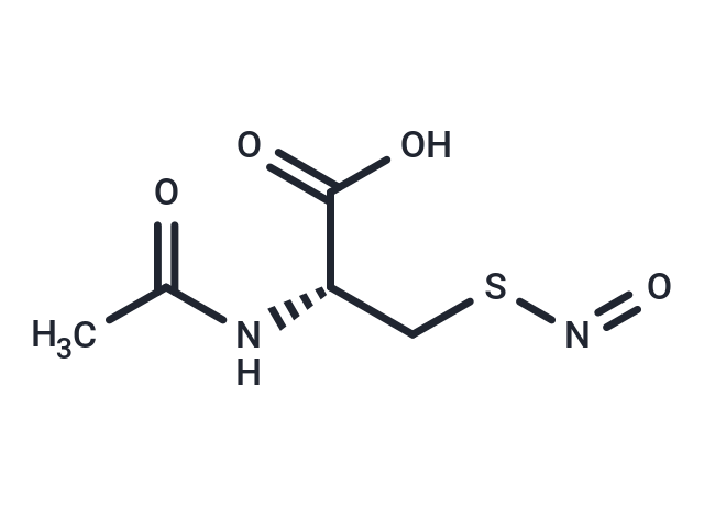 化合物 S-Nitroso-N-acetylcysteine|T24810|TargetMol