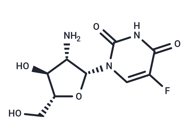化合物 2’-Amino-2’-deoxy-5-fluoro-arabinouridine|TNU0516|TargetMol