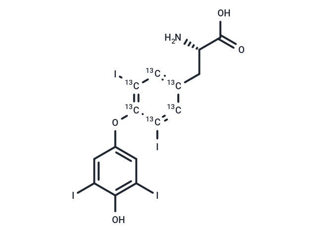 甲状腺素（T4）-13C6  free  base|TMID-0104|TargetMol