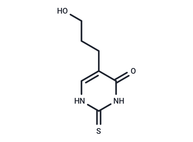 化合物 5-(3-Hydroxypropyl)-2-thiouracil|TNU0869|TargetMol