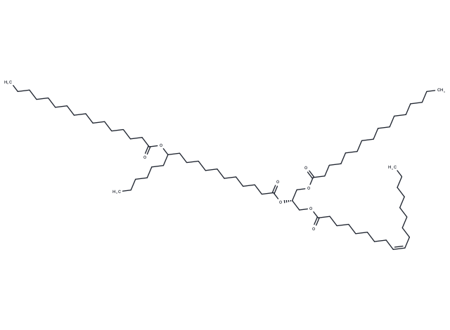 化合物 1-Palmitoyl-2-12-PAHSA-3-Oleoyl-sn-glycerol|T85061|TargetMol