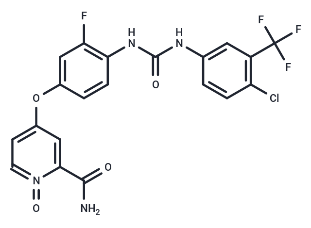 化合物 N-desmethyl Regorafenib N-oxide|T84977|TargetMol