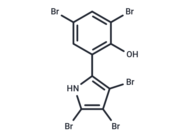 化合物 Pentabromopseudilin|T78585|TargetMol