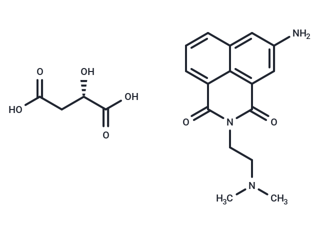 化合物 Amonafide L-malate|T68985|TargetMol