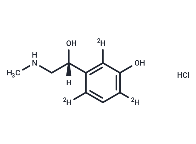 (R)-(-)-盐酸脱羟肾上腺素-d3|TMIJ-0206|TargetMol