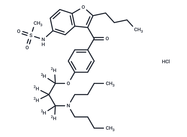 决奈达隆-d6 HCl|TMIJ-0138|TargetMol